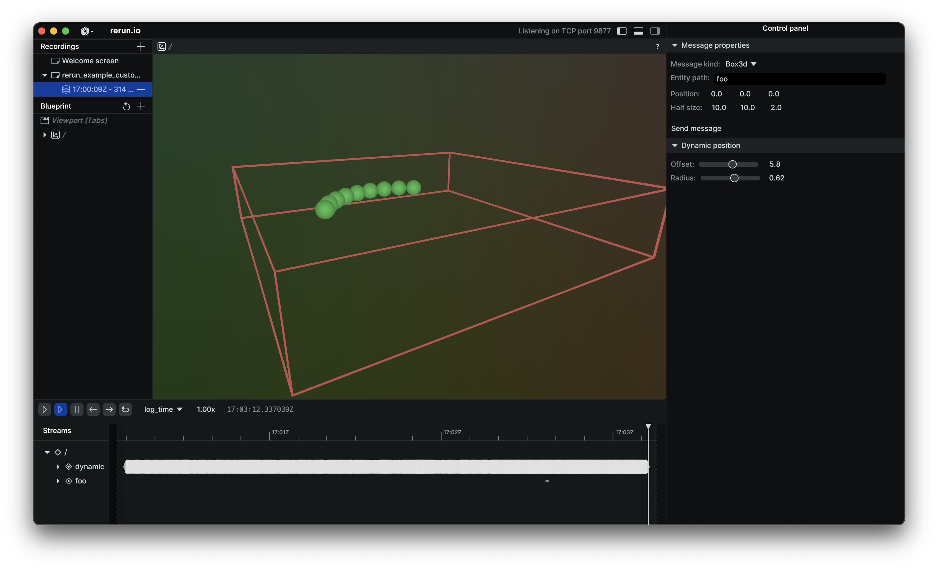 Custom Viewer Callback example screenshot