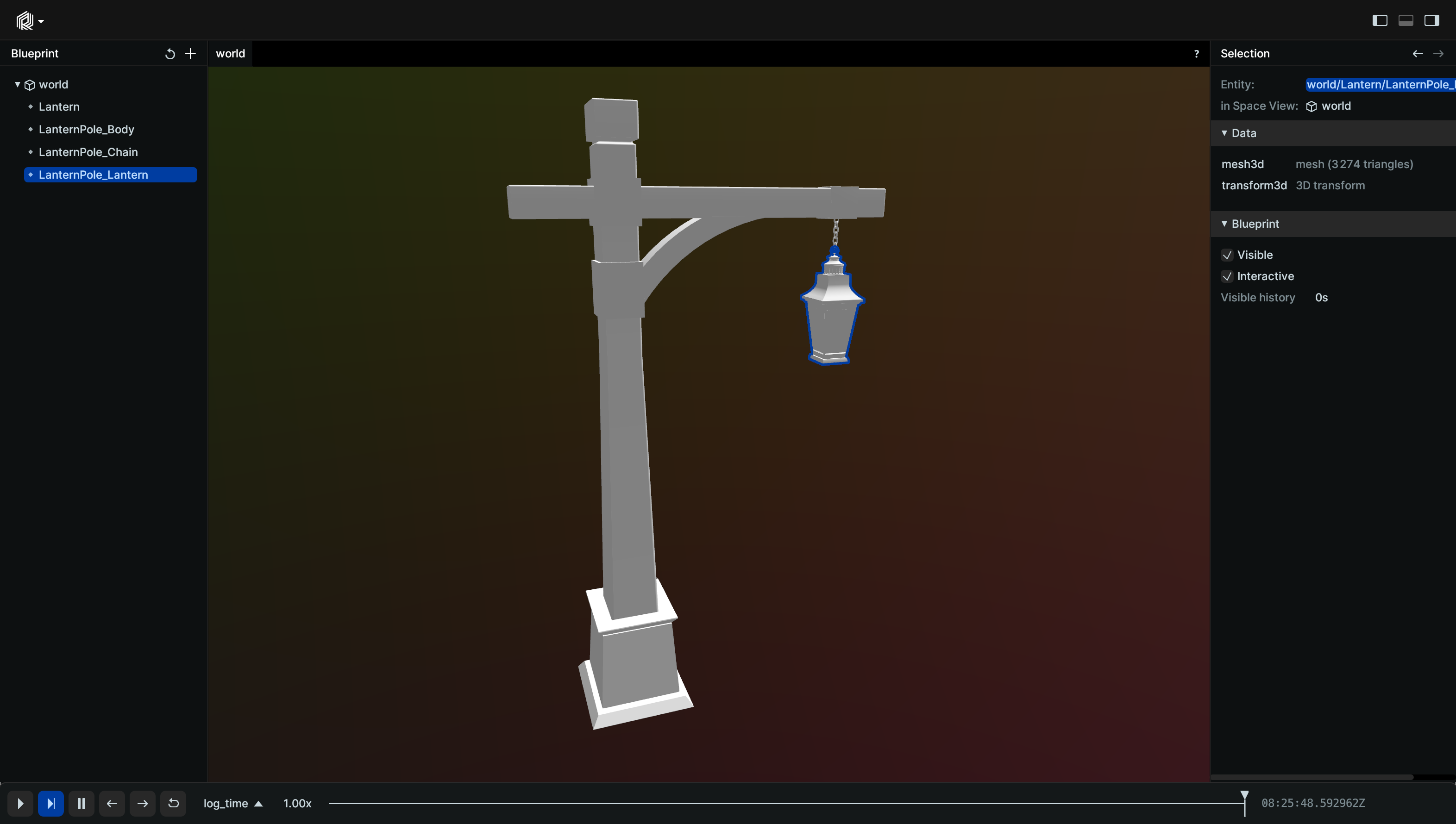 Raw Mesh example screenshot