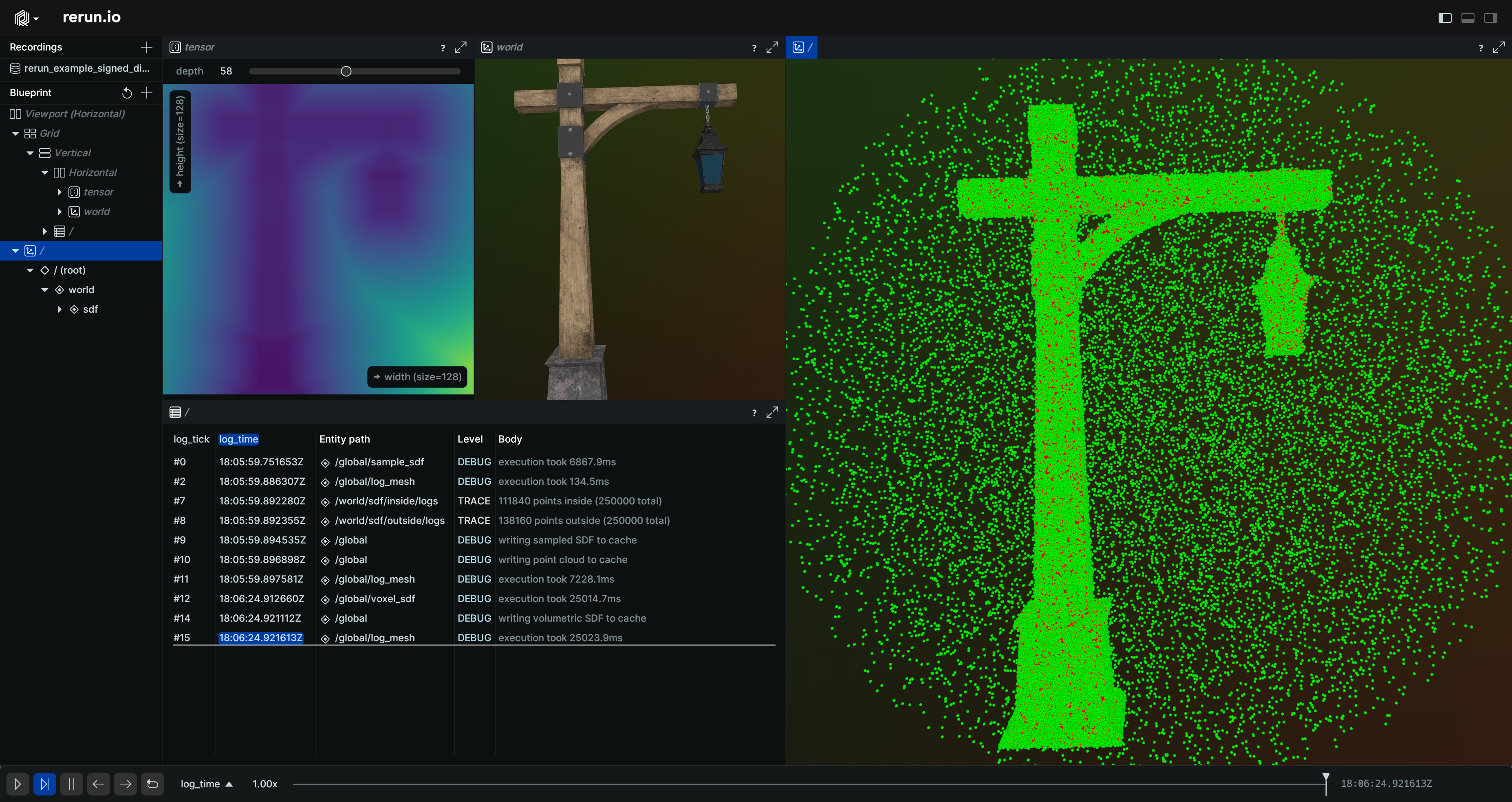 Signed Distance Fields example screenshot