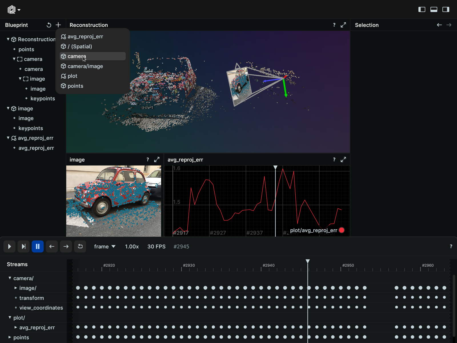 viewer walkthrough creating new view screenshot